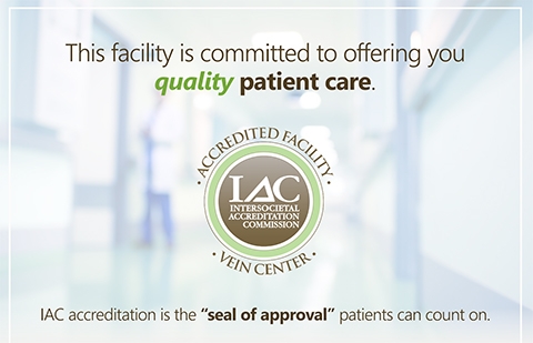 IAC-accredited Vein Center