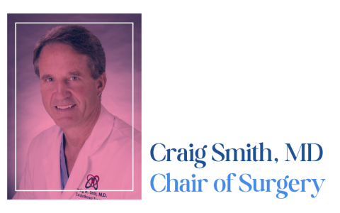 Headshot of Dr. Craig Smith, Chair of Surgery
