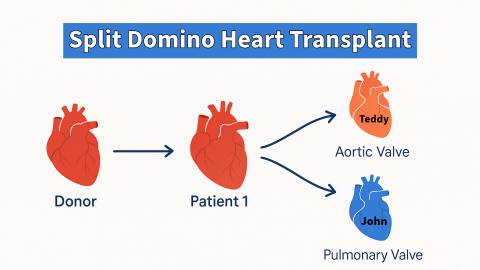 diagram of split domino transplant