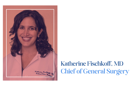 Image of Dr. Katherine Fischkoff, chief of general surgery