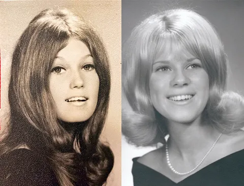 Melinda Embree at 16 (left); Jennifer Embree Ruderman at 21 (Image courtesy of NYP)