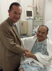 Dr. Chabot and Michael Menashi