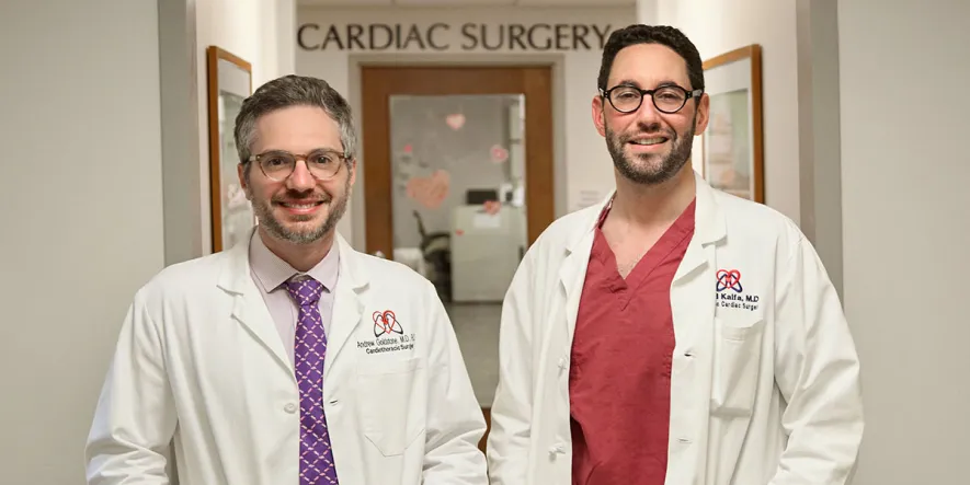 Two heart surgeons