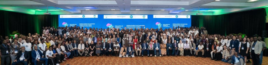 group photo of pan african medical conference