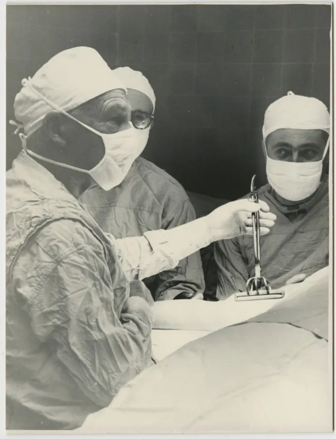 webster during surgery