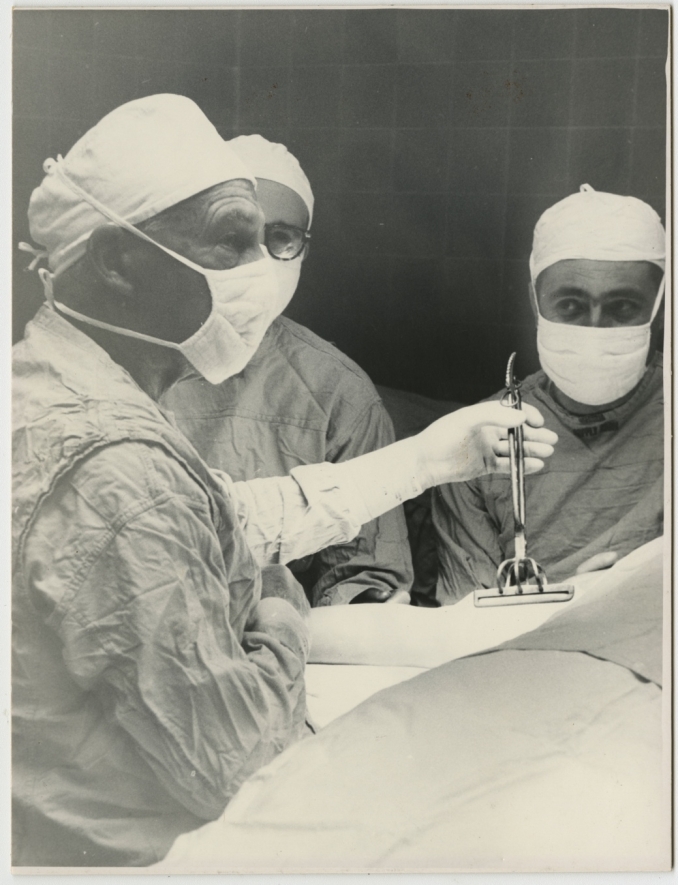 webster during surgery