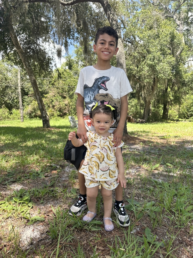 Ethan and his sister