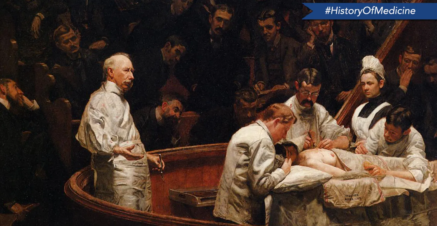 Banner: History of Medicine: White is the New Black