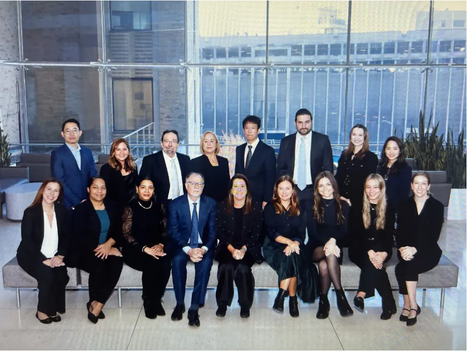 Group photo of the pediatric liver surgery team