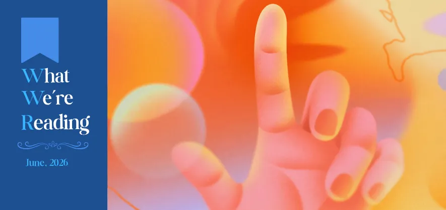 a hand pointing