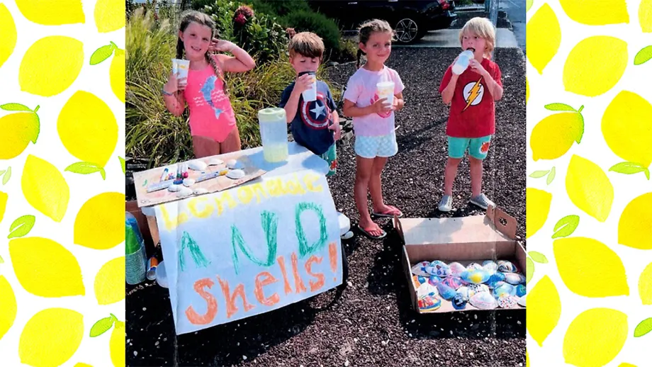 Banner: Teach Them Young: Lemonade Stand Raises Money for Sick Kids at NYP/Columbia